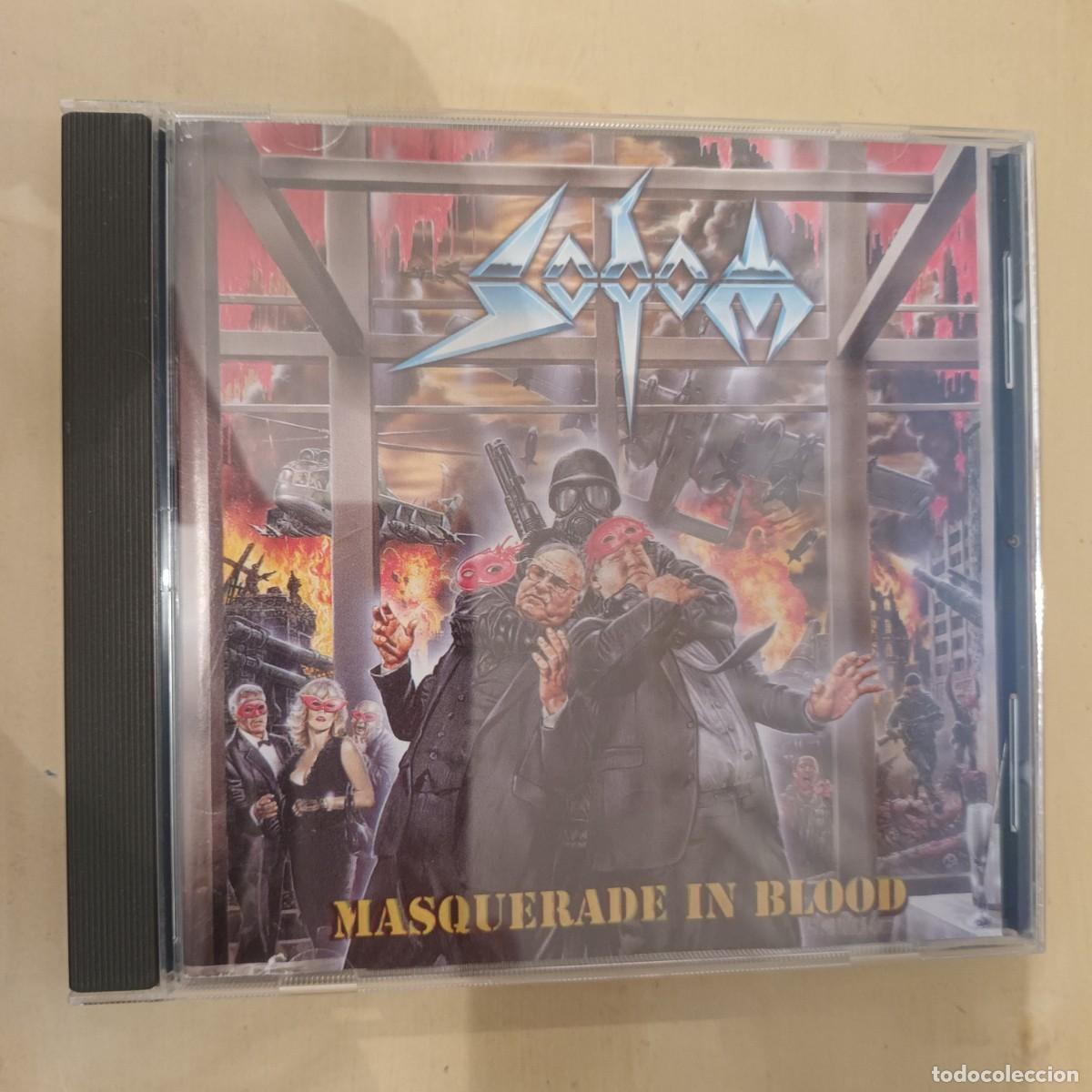 CDs de m&uacute;sica: Sodom , Masquerade In Blood , CD 1995 Germany. Impecable. Thrash Metal
