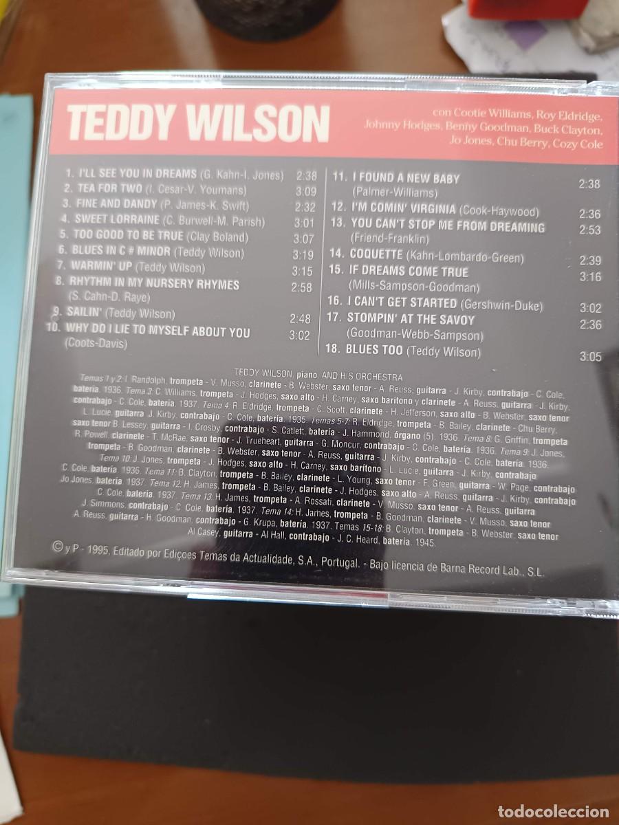 CDs de m&uacute;sica: TEDDY WILSON. JAZZ & BLUES. - Foto 2
