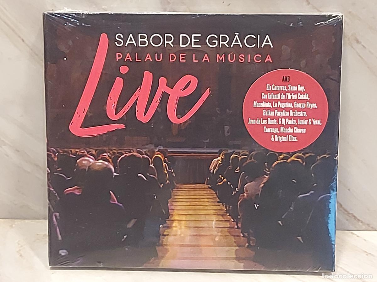 CDs de m&uacute;sica: SABOR DE GR&Agrave;CIA | LIVE PALAU DE LA M&Uacute;SICA | CD PRECINTADO | DISCMEDI 2022 | RUMBA CATALANA