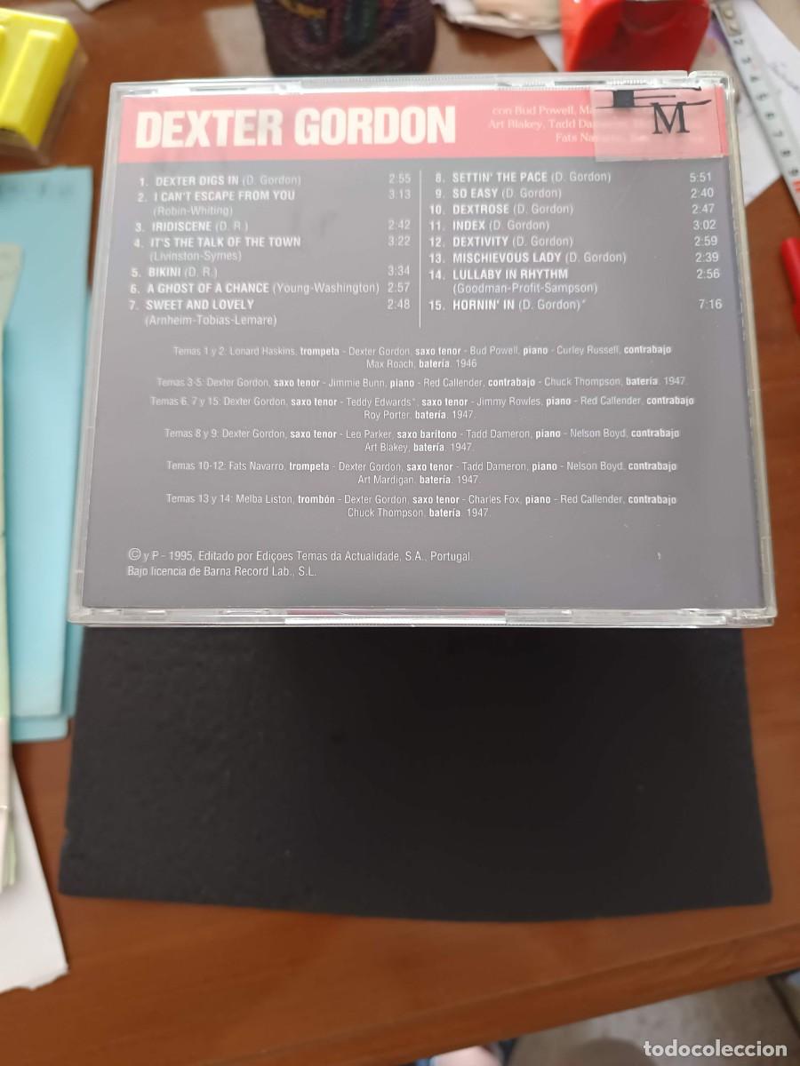 CDs de m&uacute;sica: DEXTER GORDON. JAZZ & BLUES. - Foto 2