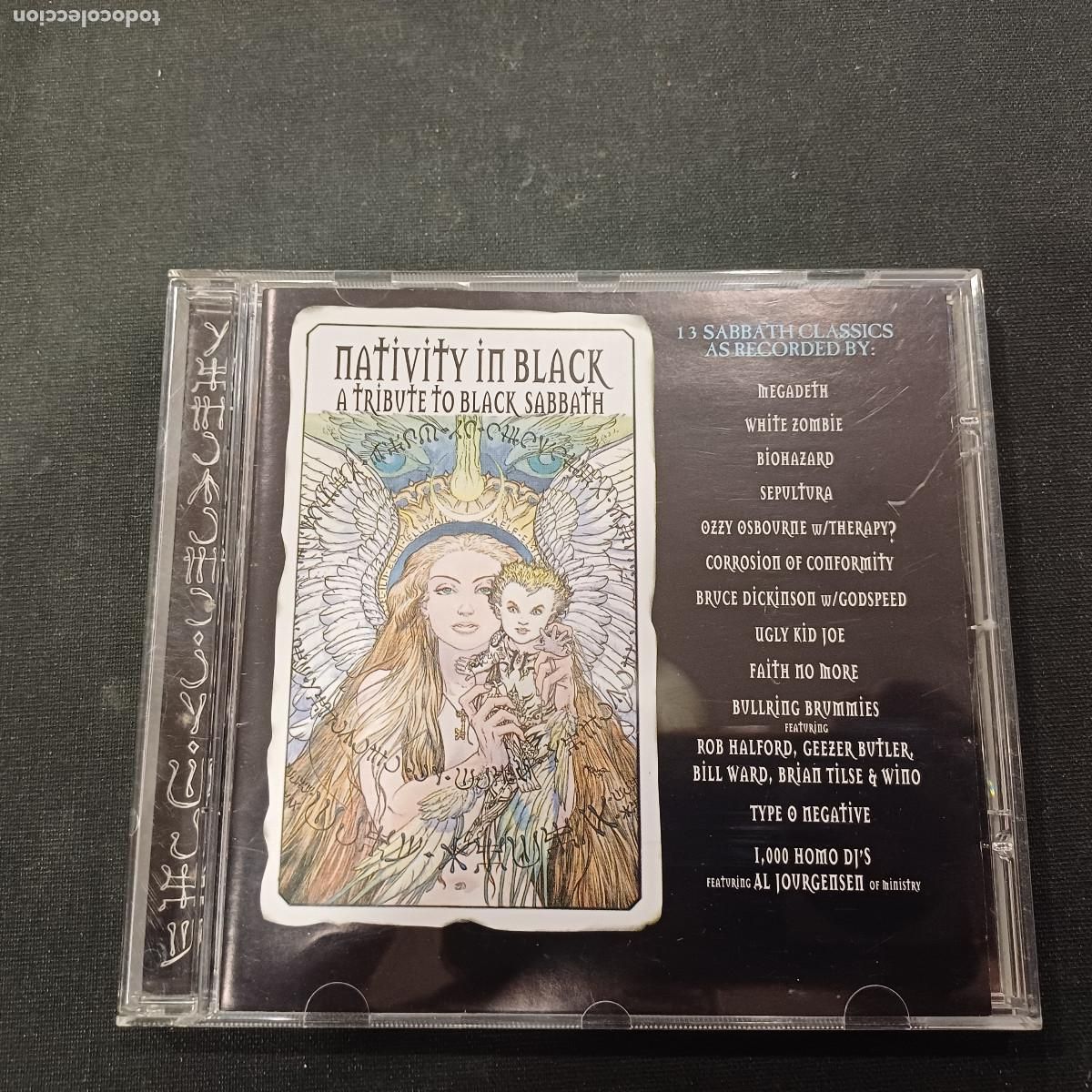 CDs de m&uacute;sica: NATIVITY IN BLACK/A TRIBUTE TO BLACK SABBATH/CD METAL.
