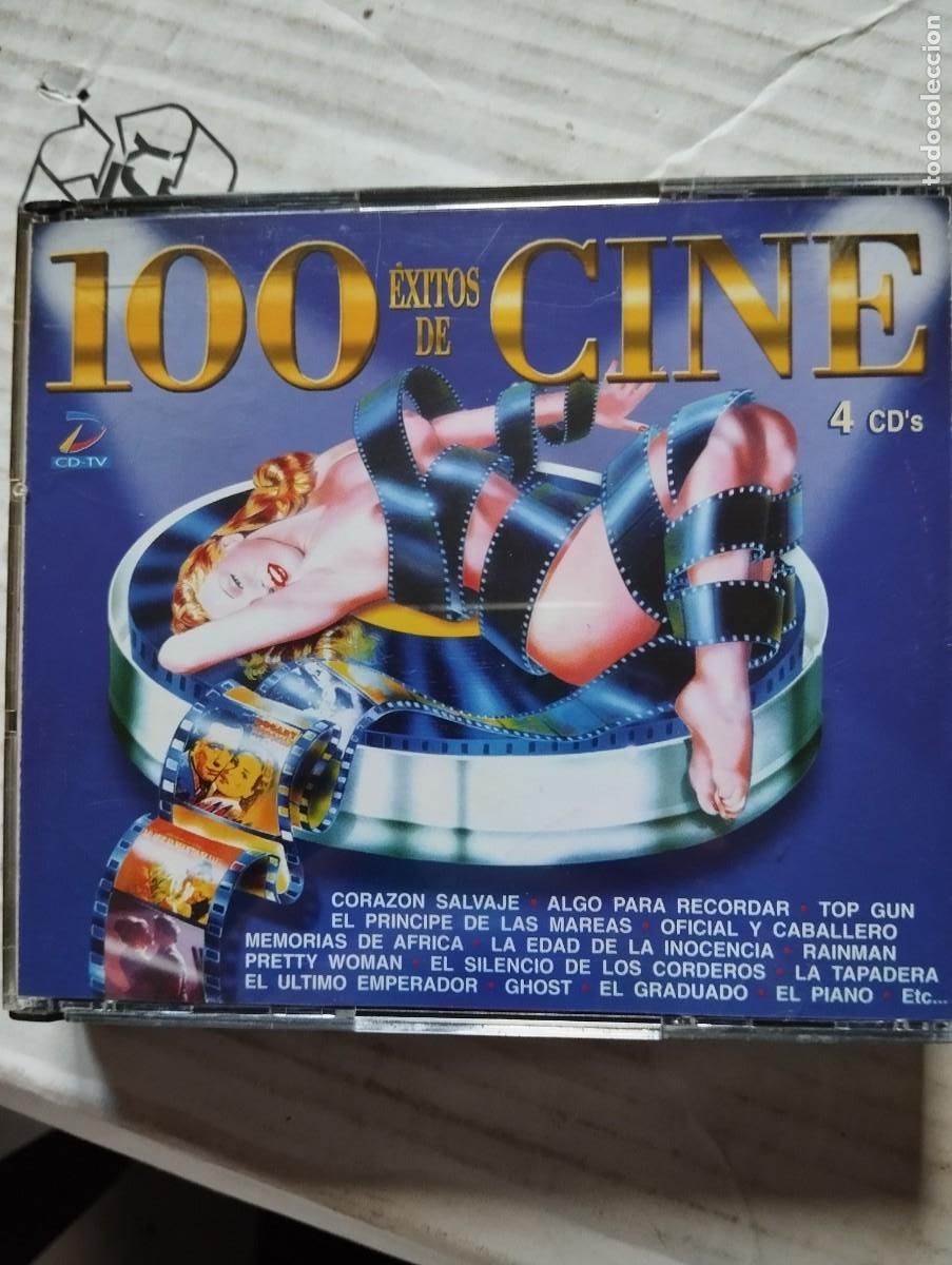 CD di Musica: 5 CD&acute;S 100 A&Ntilde;OS CINE HENRY SALOMON ORQUESTA PHENOMENON JOHN TRAVOLTA M&Uacute;SICA PEL&Iacute;CULA 1996-97 FOTOS