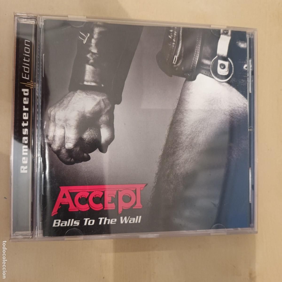 CDs de m&uacute;sica: Accept , Balls Of The Wall , CD 2002 Remasterizado. Impecable. Heavy Metal