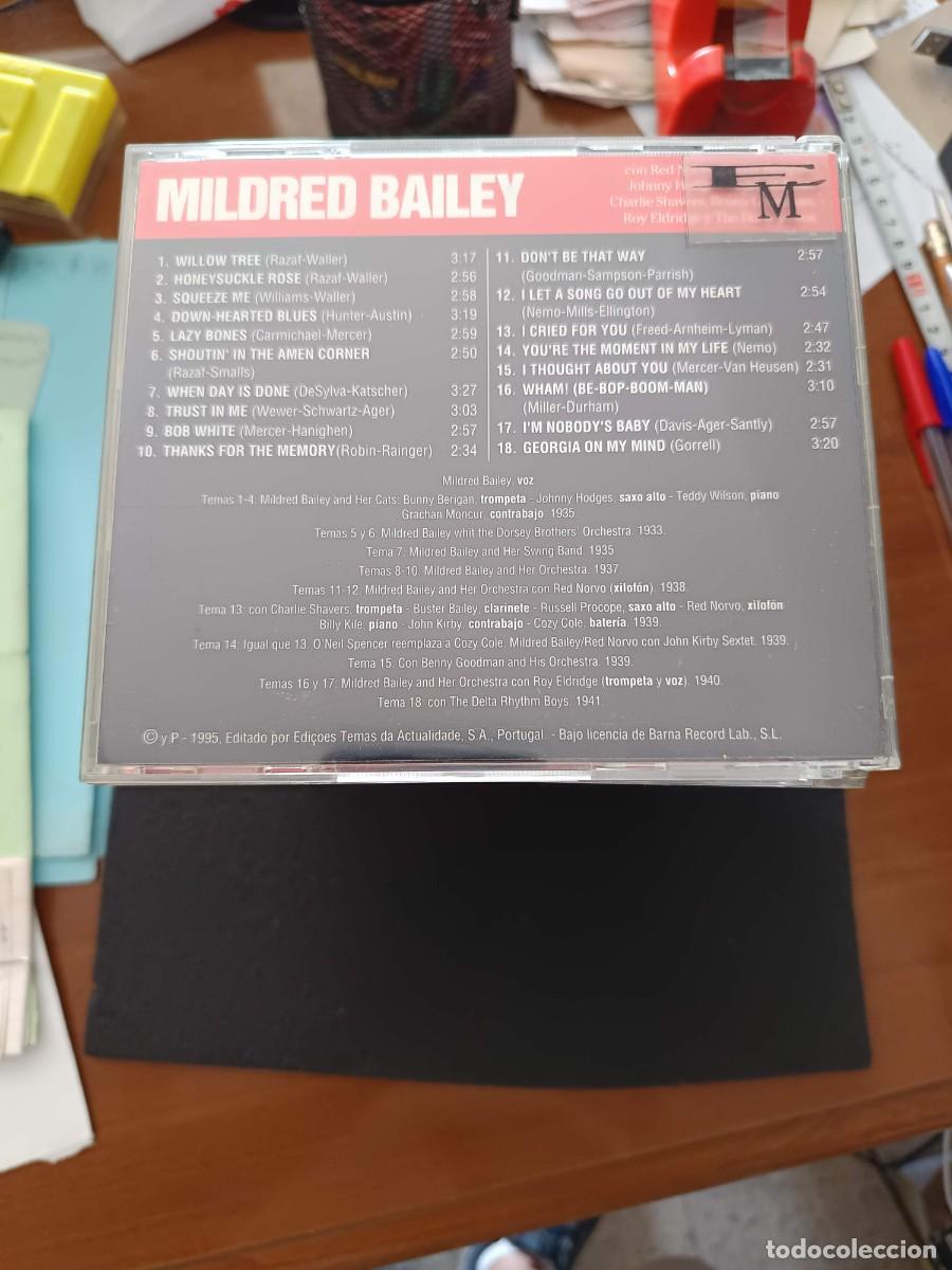 CDs de m&uacute;sica: MILDRED BAILEY. JAZZ & BLUES. - Foto 2
