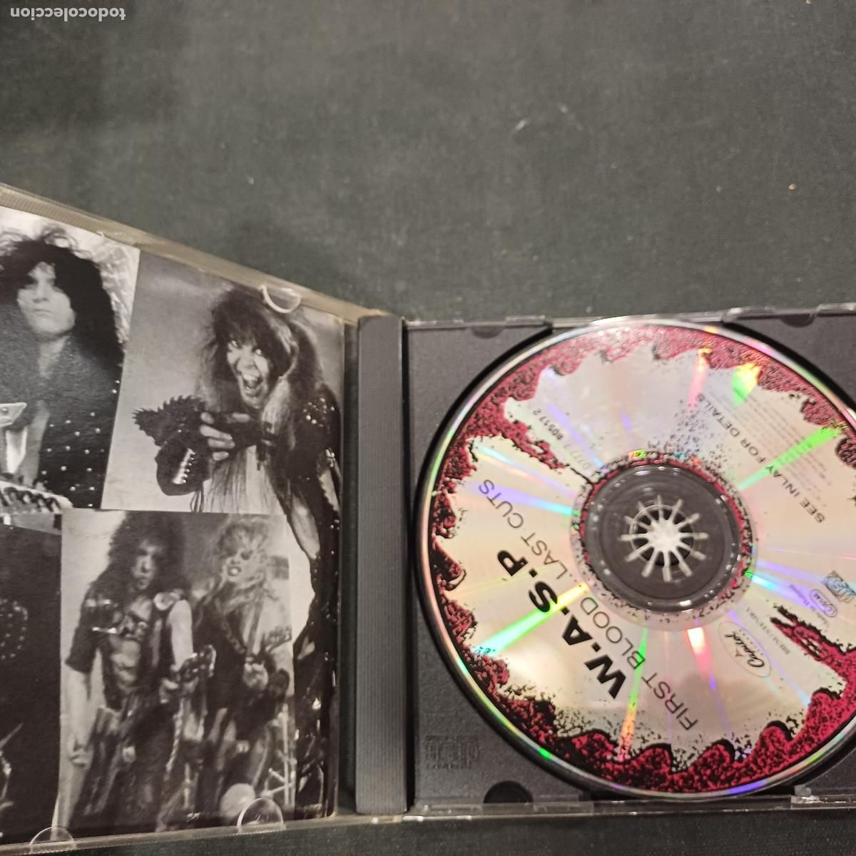CDs de m&uacute;sica: WASP/LAST CUTS/CD METAL. - Foto 2