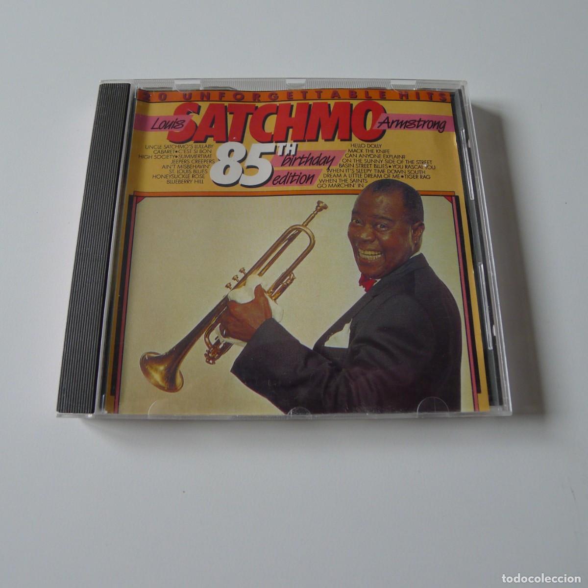 CDs de m&uacute;sica: Louis Satchmo Armstrong &ndash; 20 Unforgettable Hits (85th Birthday Edition) CD