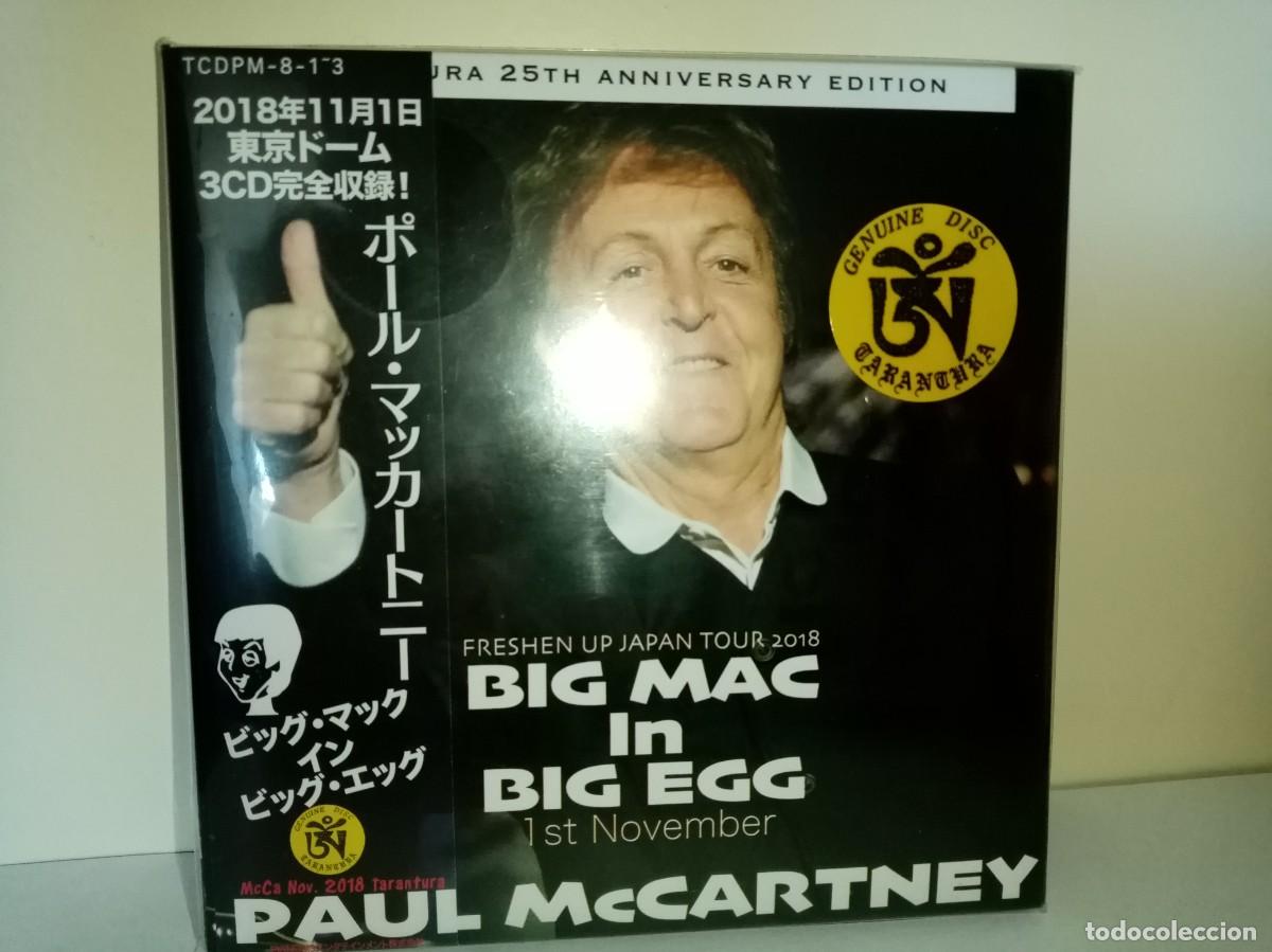CDs de m&uacute;sica: Paul McCartney : Big Mac in Big Egg - Live Tokyo 2018 (Japan 3CD)