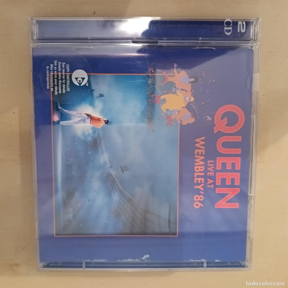 CDs de m&uacute;sica: Queen , Live At Wembley '86 , 2xCD 2003 Remasterizado. Impecable. Hard Rock Pop