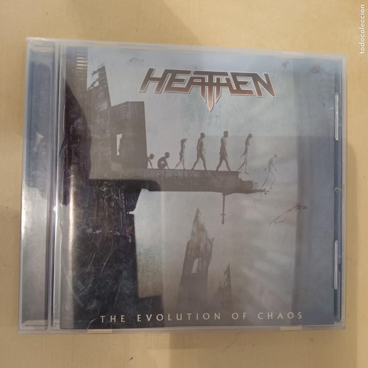 CDs de m&uacute;sica: Heathen , The Evolution Of Chaos , CD 2010 Netherlands. Impecable. Thrash Metal