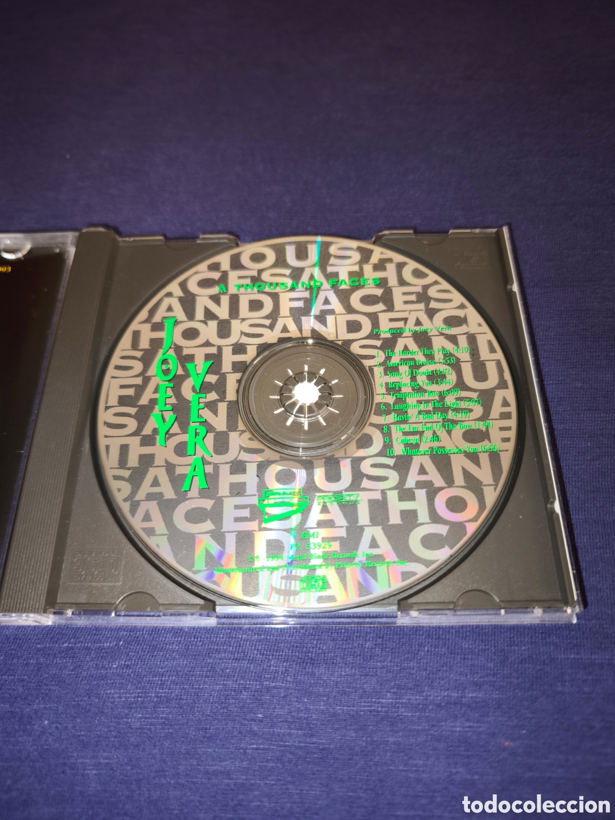 CDs de m&uacute;sica: Joey Vera A thousand faces - Foto 3