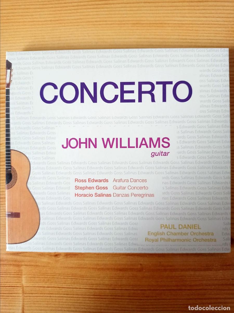 CDs de m&uacute;sica: CD John Williams - Concerto (2014) JCW3 - Guitarra Cl&aacute;sica