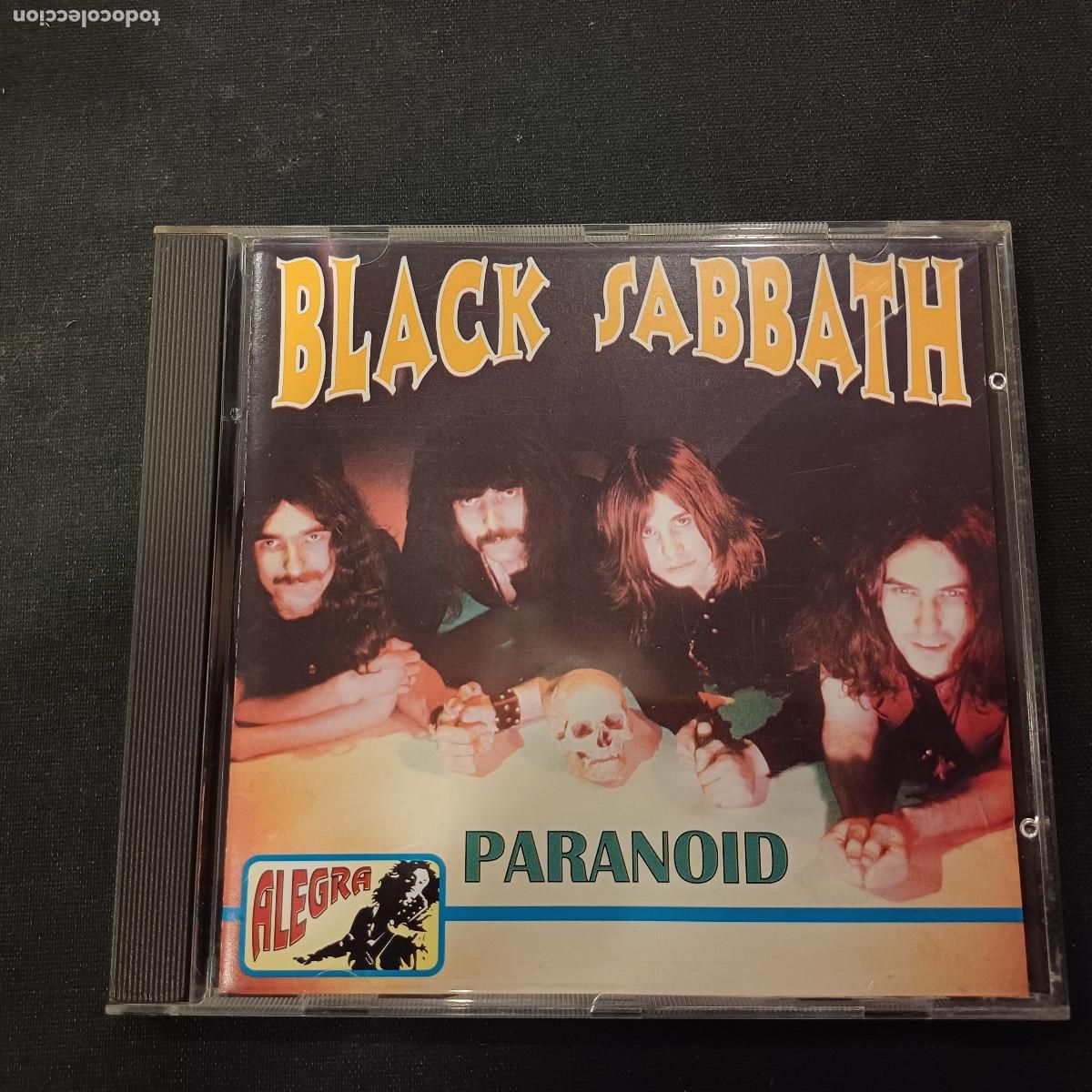 CDs de m&uacute;sica: BLACK SABBATH/PARANOID LIVE/CD METAL.