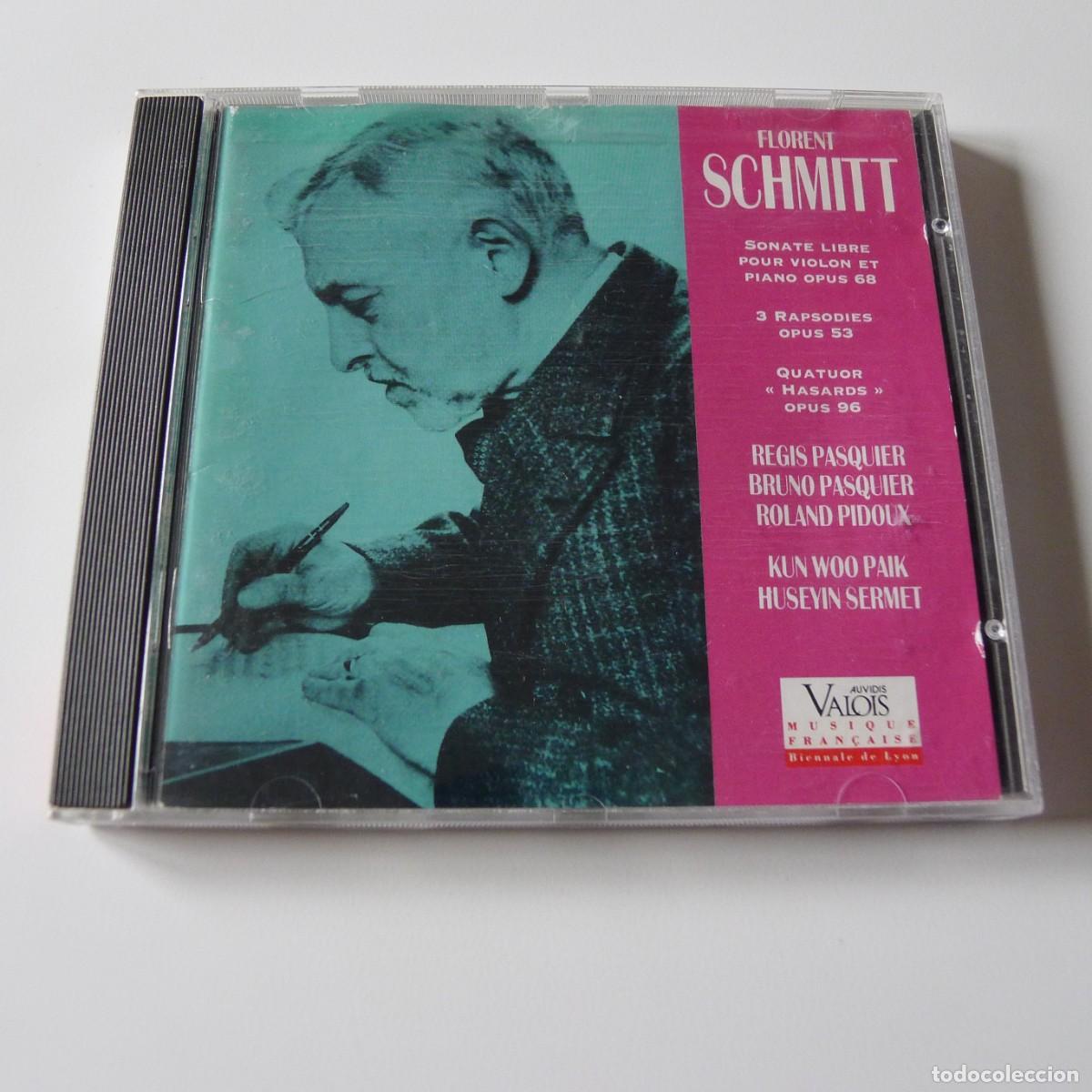 CDs de m&uacute;sica: Florent Schmitt &ndash; Sonate Libre Pour Violon Et Piano Op.68 - 3 Rapsodies Op.53 CD
