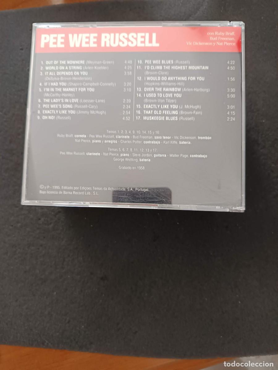 CDs de m&uacute;sica: PEE WEE RUSSELL. JAZZ & BLUES. - Foto 2