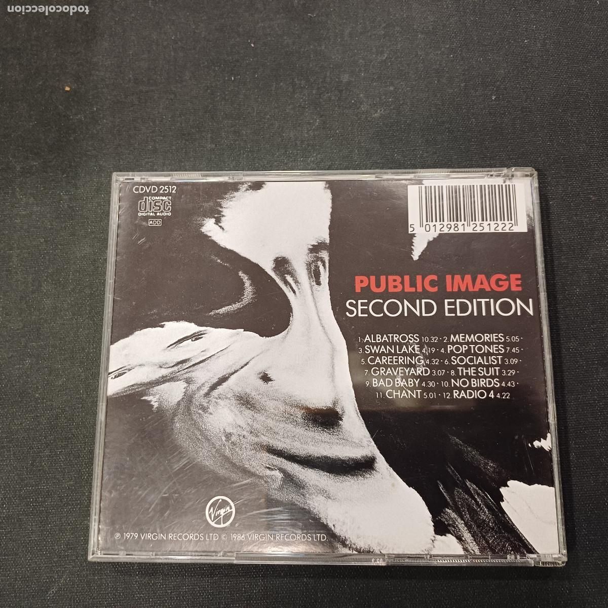 CDs de m&uacute;sica: PUBLIC IMAGE/SECOND EDITION/CD PUNK. - Foto 3