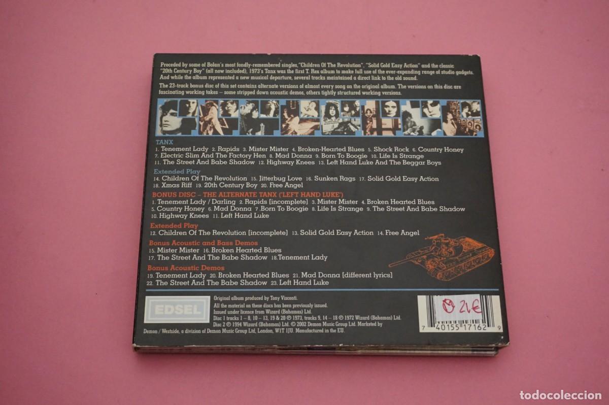 CDs de m&uacute;sica: CD - T REX - TANX - DISCOS COMO NUEVOS - Foto 5