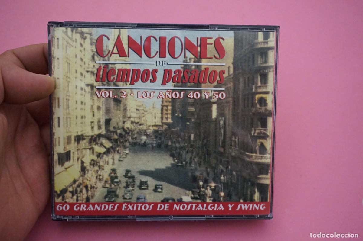 CDs de m&uacute;sica: CD - CANCIONES DE TIEMPOS PASADOS - VOL. 2 - LOS A&Ntilde;OS 40 Y 50 - DISCOS COMO NUEVOS