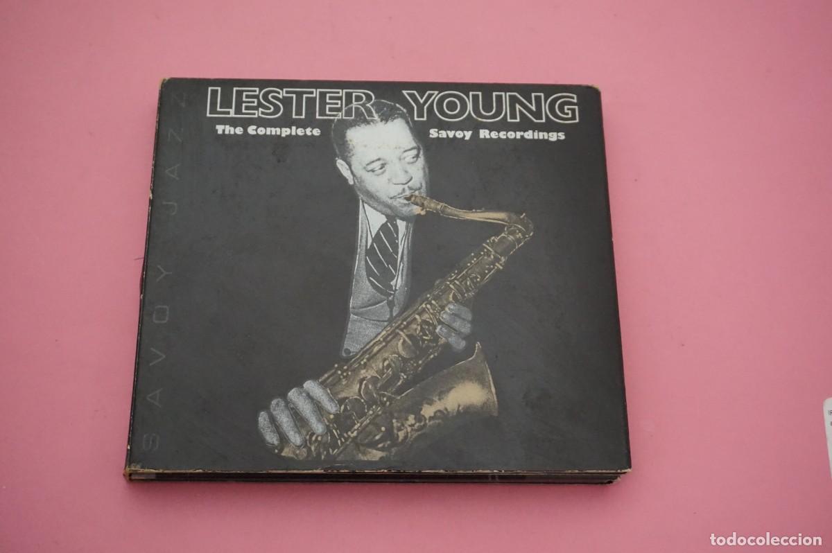CDs de m&uacute;sica: CD - LESTER YOUNG - THE COMPLETE SAVOY RECORDINGS - DISCOS COMO NUEVOS