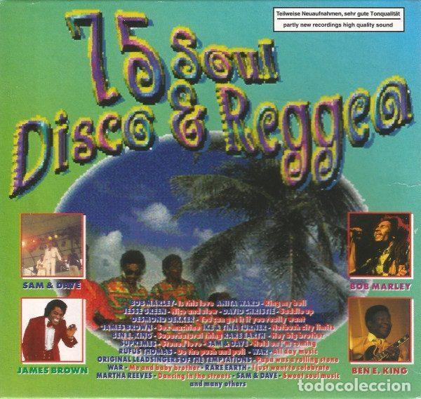 CDs de m&uacute;sica: Various &ndash; 75 Soul Disco & Reggae (CD, Block Buster 5521)