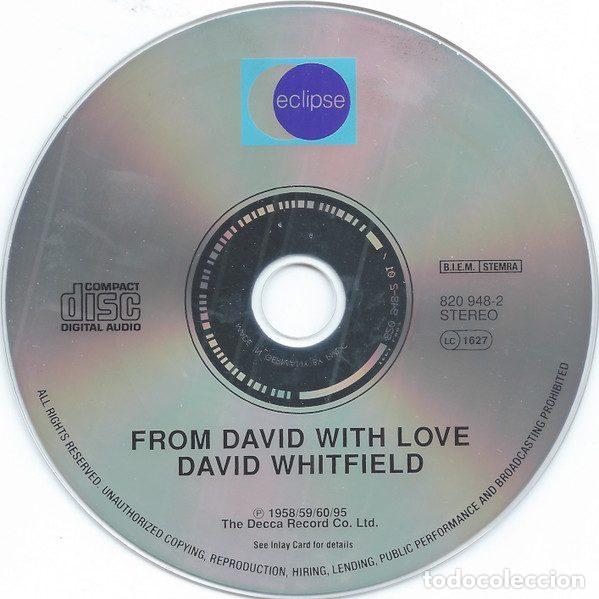 CDs de m&uacute;sica: David Whitfield &ndash; From David With Love (CD, Eclipse 820 948-2) - Foto 4
