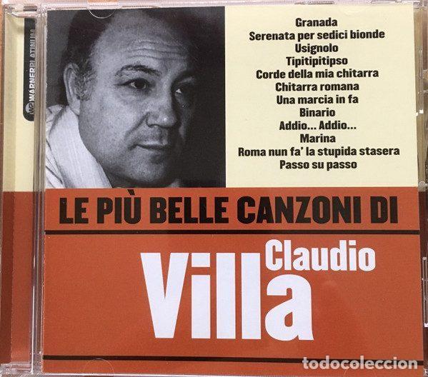 CD de M&uacute;sica: Claudio Villa &ndash; Le Pi&ugrave; Belle Canzoni Di Claudio Villa (CD, Warner Strategic Marketing Italy none)