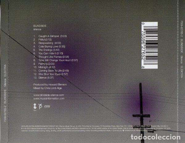 CDs de m&uacute;sica: Blindside &ndash; Silence (CD, Elektra 7559-62765-2) - Foto 6