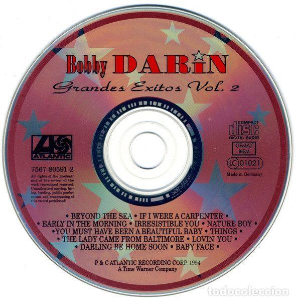 CDs de m&uacute;sica: Bobby Darin &ndash; Grandes Exitos (CD, Atlantic 7567-80591-2) - Foto 4