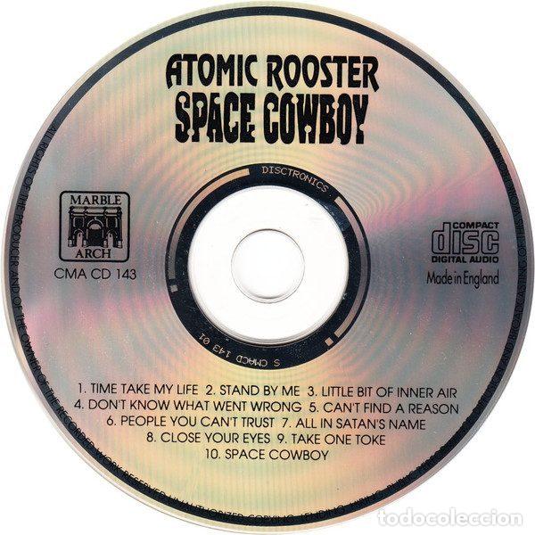 CDs de m&uacute;sica: Atomic Rooster &ndash; Space Cowboy (CD, Marble Arch CMA CD 143) - Foto 3