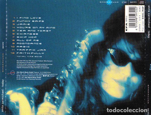 CDs de m&uacute;sica: Anita Carmichael &ndash; Today (CD, EFA 05972-2) - Foto 2