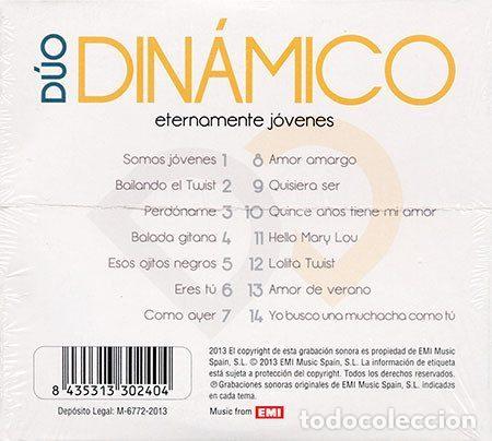 CDs de m&uacute;sica: D&uacute;o Din&aacute;mico &ndash; Eternamente J&oacute;venes (CD, EMI none) - Foto 2
