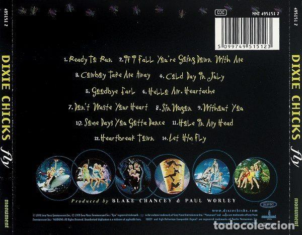CDs de m&uacute;sica: Dixie Chicks &ndash; Fly (CD, Monument 495151 2) - Foto 3