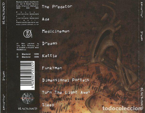 CDs de m&uacute;sica: Amsvartner &ndash; Dreams (CD, Blackend BLACK016CD) - Foto 2