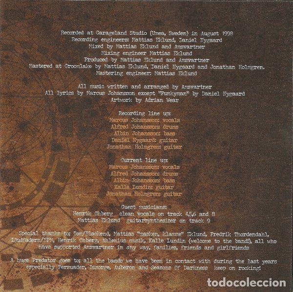 CDs de m&uacute;sica: Amsvartner &ndash; Dreams (CD, Blackend BLACK016CD) - Foto 4