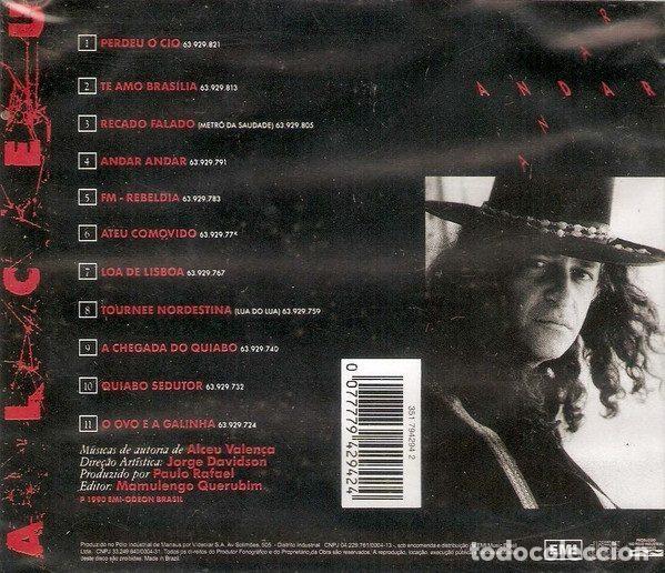 CDs de m&uacute;sica: Alceu Valen&ccedil;a &ndash; Andar Andar (CD, EMI 794294 2) - Foto 2