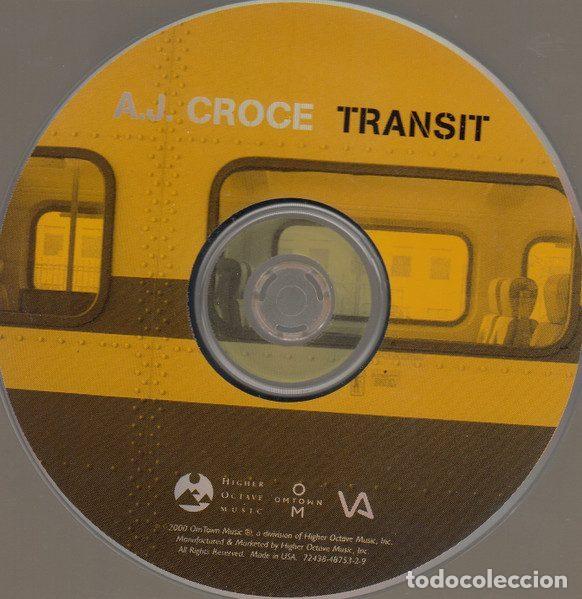 CDs de m&uacute;sica: A.J. Croce &ndash; Transit (CD, Virgin 7243 8487532 9) - Foto 2
