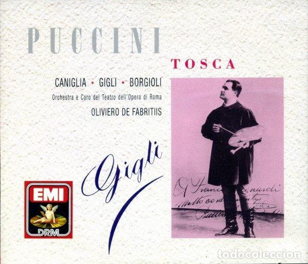 CDs de m&uacute;sica: Puccini, Caniglia &bull; Gigli &bull; Borgioli, Orchestra E Coro Del Teatro Dell'Opera Di Roma, Oliviero...