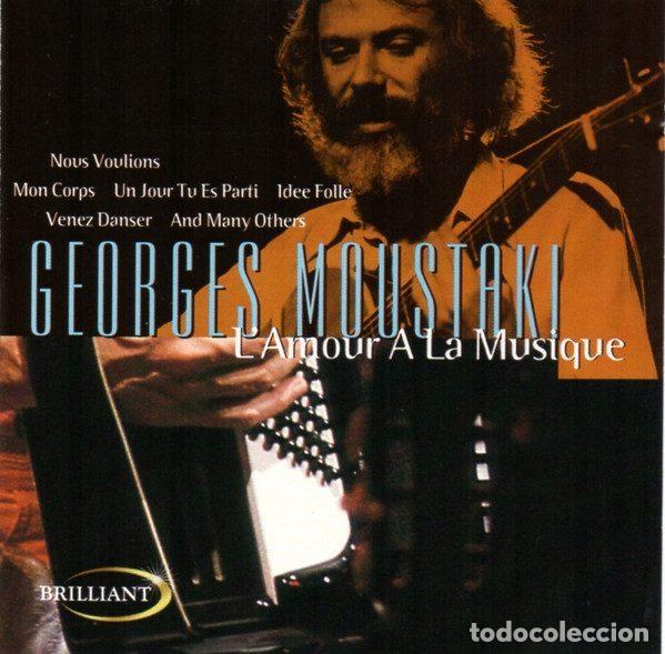 Musik-CDs: Georges Moustaki &ndash; L'Amour A La Musique (CD, Brilliant BT 33034)