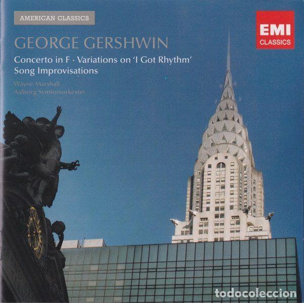 Music CDs: George Gershwin, Wayne Marshall, Aalborg Symfoniorkester &ndash; Concerto In F ∙ Variation On 'I Got...