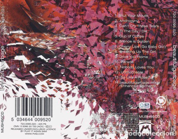 CDs de m&uacute;sica: Garbage &ndash; Beautiful Garbage (CD, Mushroom MUSH95CD) - Foto 2