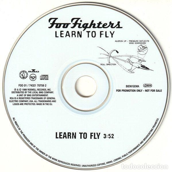 CDs de m&uacute;sica: Foo Fighters &ndash; Learn To Fly (CD, Roswell Records FOO 01) - Foto 5