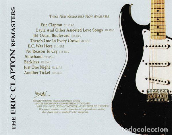 CDs de m&uacute;sica: Eric Clapton &ndash; 461 Ocean Boulevard (CD, Polydor 531 821-2) - Foto 4