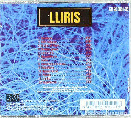 CDs de m&uacute;sica: Lliris &ndash; Lliris (CD, Picap CD 90 0081-03) - Foto 2