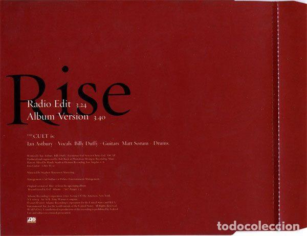 CDs de m&uacute;sica: The Cult &ndash; Rise (CD, Atlantic PRO2586) - Foto 2