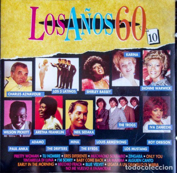 CDs de m&uacute;sica: Various &ndash; Los A&ntilde;os 60 - Vol 10 (CD, Divucsa 31-201/T-C16)