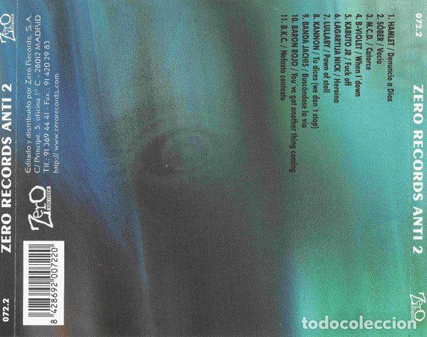 CDs de m&uacute;sica: Various &ndash; Anti 2 (CD, Zero Records 072.2) - Foto 6