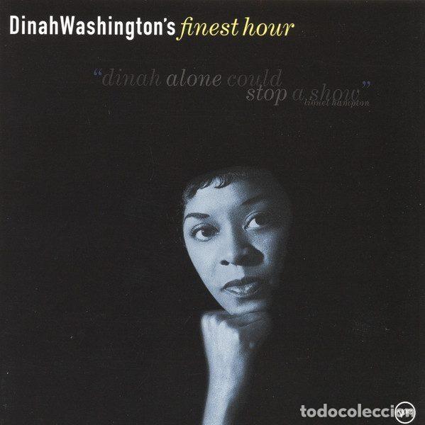CD de M&uacute;sica: Dinah Washington &ndash; Dinah Washington's Finest Hour (CD, Verve Records 543 596-2)