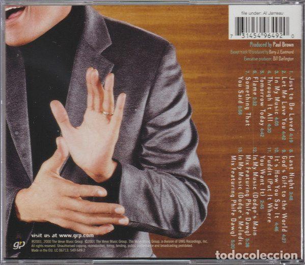 CDs de m&uacute;sica: Al Jarreau &ndash; Tomorrow Today (CD, GRP 549 649-2) - Foto 2