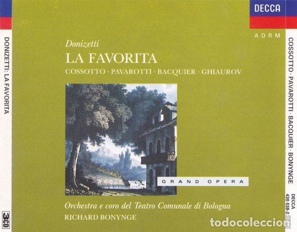 Musik-CDs: Donizetti &ndash; La Favorita (CD, Decca 430 038-2)