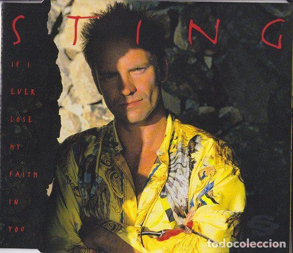 CD di Musica: Sting &ndash; If I Ever Lose My Faith In You (CD, A&M Records AMCDR 0172)