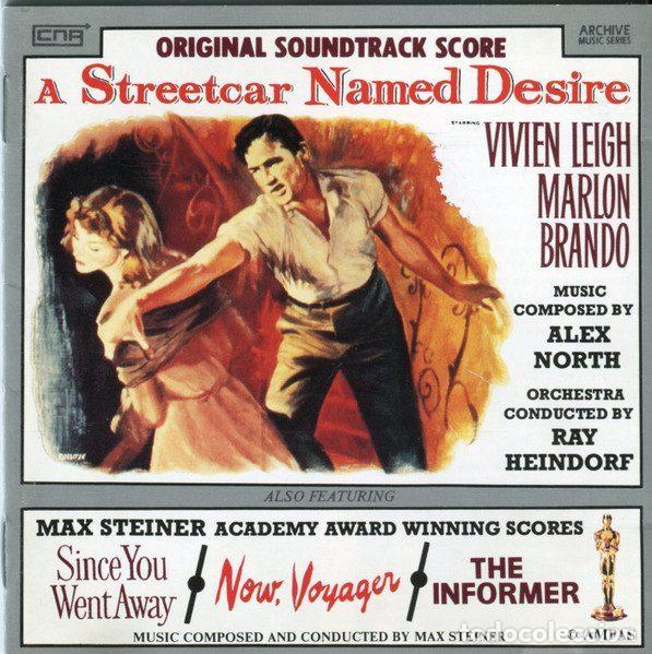 Music CDs: Alex North, Max Steiner &ndash; A Streetcar Named Desire / Since You Went Away / Now, Voyager / The...